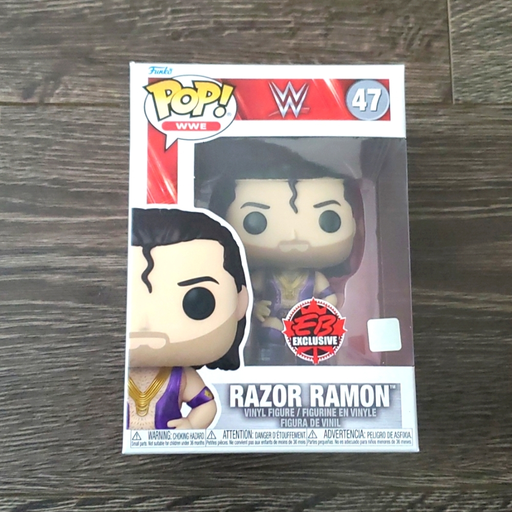 WWE Razor Ramon Purple Metallic Outfit Funko Pop #47 - Picture 1 of 5